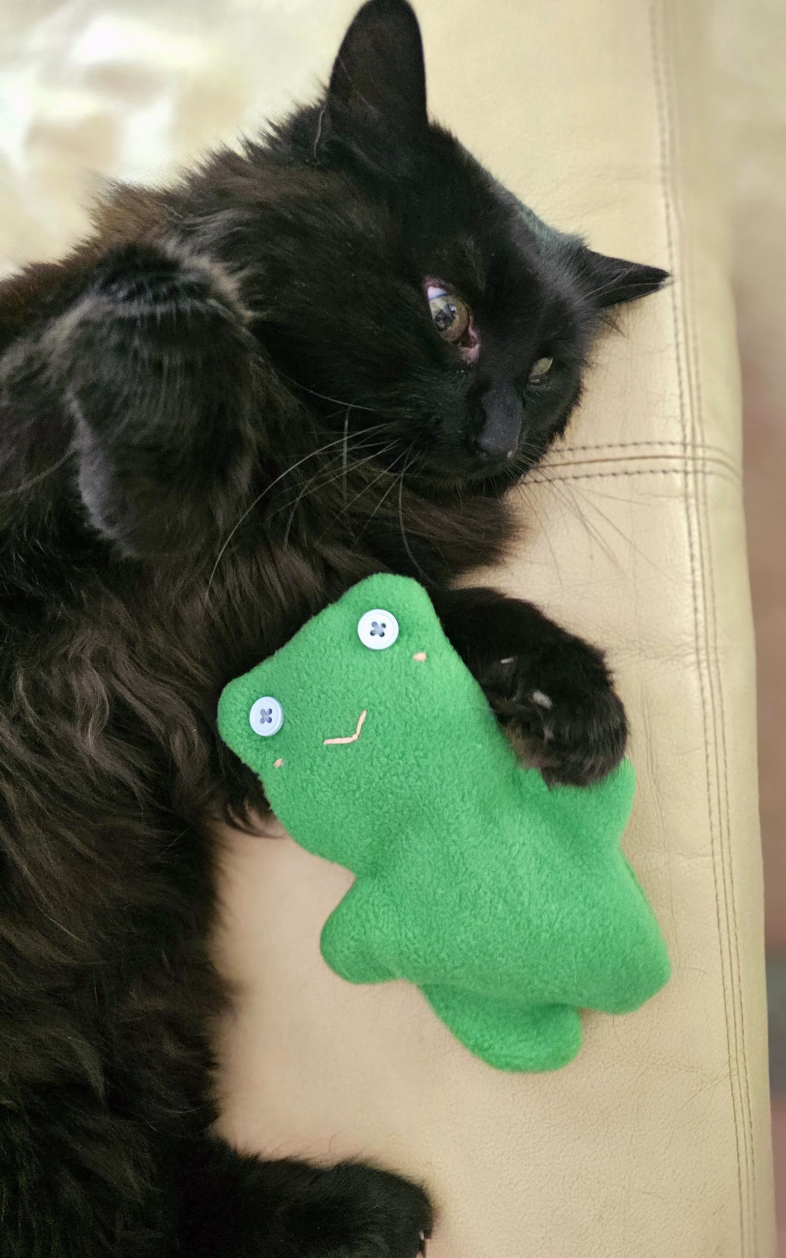 Gus the Frog Learn to Sew Kit - Image 2